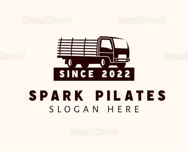 Farm Delivery Truck Logo