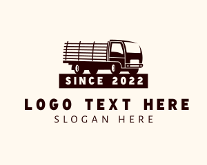 Drive - Farm Delivery Truck logo design