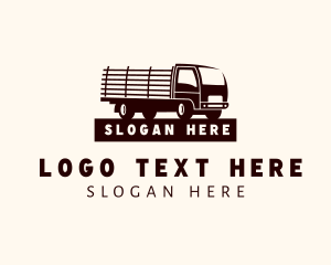Farm Delivery Truck Logo