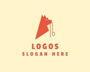 Orange Dog Leash Logo