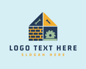 Tools - Home Construction Tools logo design