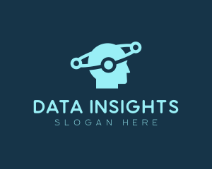 AI Technology Data Scientist logo design