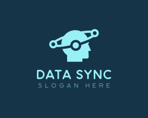 AI Technology Data Scientist logo design