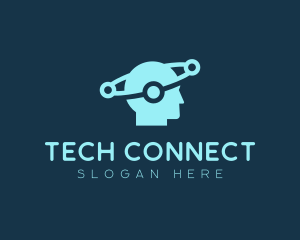 It Expert - AI Technology Data Scientist logo design