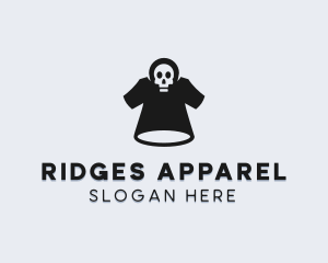 Skull Apparel Clothing logo design