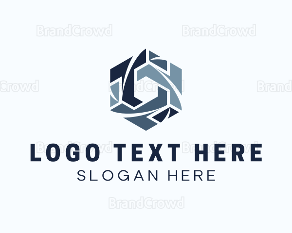 Modern Tech Hexagon Logo