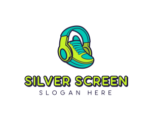 Headset Sneaker Fashion Logo