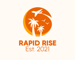 Takeoff - Vacation Island Flight logo design