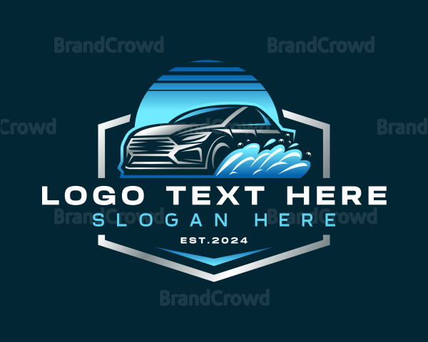 Automobile Cleaning Garage Logo