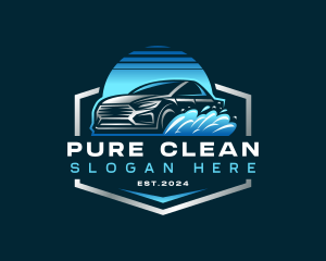 Automobile Cleaning Garage logo design