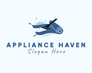 Appliance - Carpet Vacuum Cleaner logo design