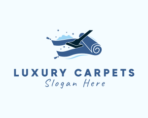 Carpet - Carpet Vacuum Cleaner logo design