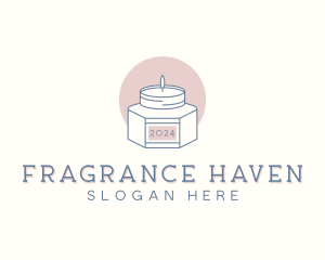 Scented - Scented Candle Decor logo design