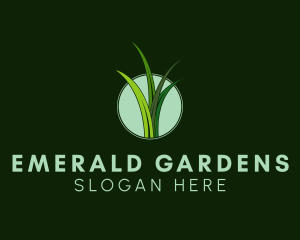 Botanical Garden Grass logo design