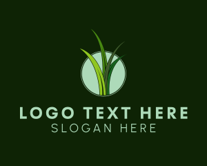 Botanical Garden Grass Logo