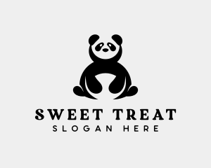 Wild Panda Bear logo design