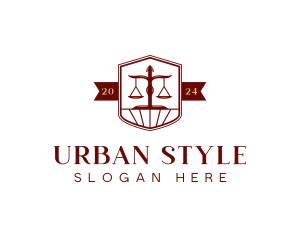 Judiciary - Attorney Legal Law logo design