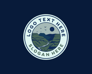 Exploration - Mountain Valley Trench logo design