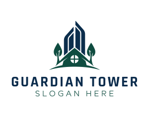 City House Building Property logo design