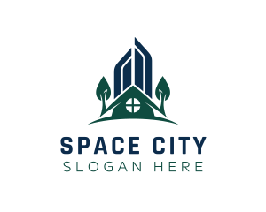 City House Building Property logo design