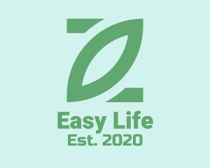 Simple - Simple Green Leaf logo design