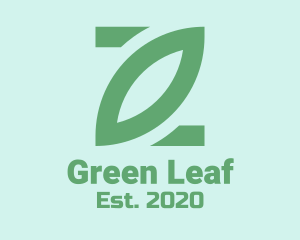 Herbs - Simple Green Leaf logo design