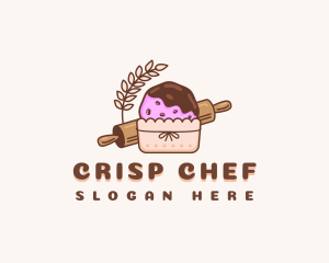 Pastry Cookie Dessert logo design