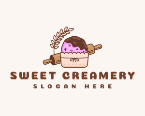 Pastry Cookie Dessert logo design