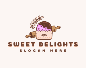 Pastry Cookie Dessert logo design