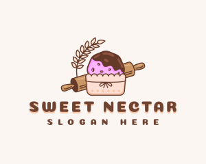 Pastry Cookie Dessert logo design