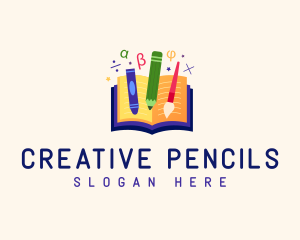 Daycare Kindergarten Learning logo design