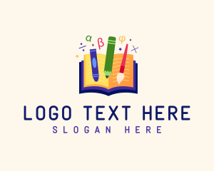 Mathematics - Daycare Kindergarten Learning logo design