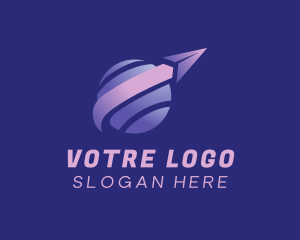 Transport - Globe Arrow Logistics logo design