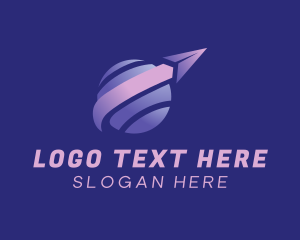 Globe - Globe Arrow Logistics logo design