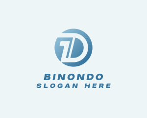 Business Company Letter D Logo