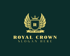 Royal Shield University logo design