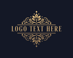 Ornate - Elegant Wedding Event logo design