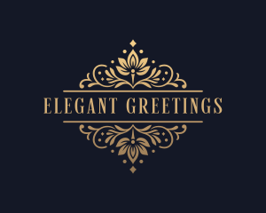 Elegant Wedding Event logo design