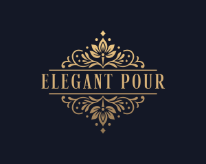 Elegant Wedding Event logo design