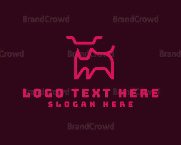 Generic Bull Cattle Logo