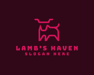 Generic Bull Cattle logo design