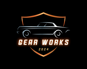 Car Garage Dealership Logo