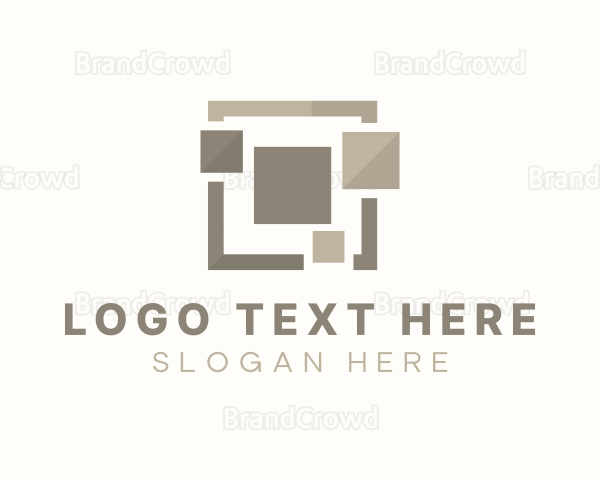 Tile Interior Design Logo