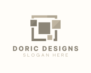 Tile Interior Design logo design