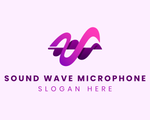 Audio Sound Wave Tune logo design