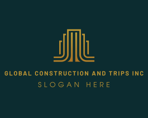 Construction Building Property logo design