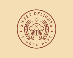 Wheat Cup Cake logo design