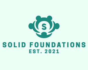 Human Charity Foundation logo design