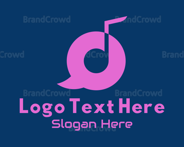 Music Streaming Chat Logo
