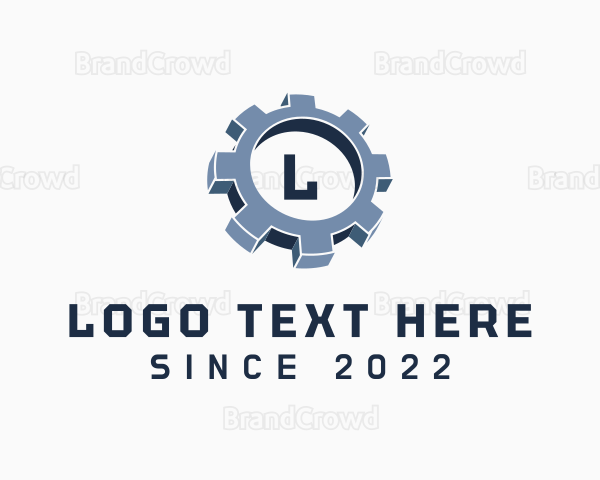 Repair Mechanical Gear Logo